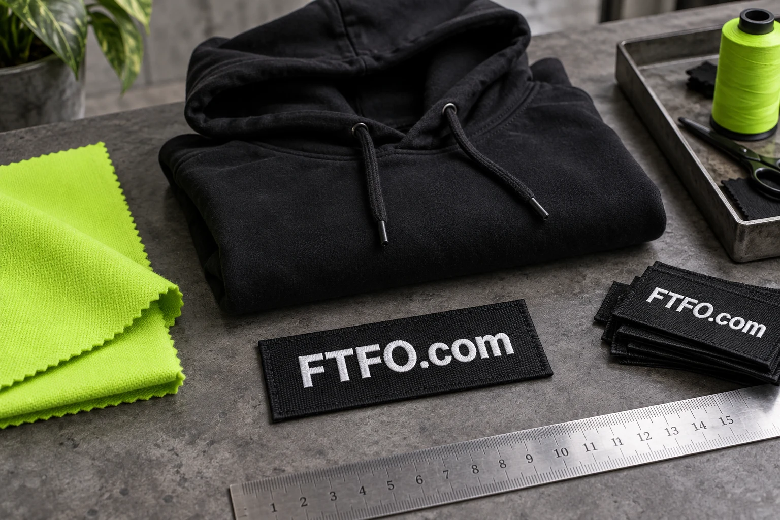An FTFO.com garment sample and apparel development materials